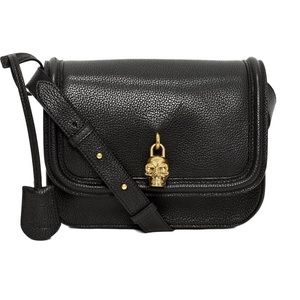 ALEXANDER MCQUEEN SKULL PADLOCK CROSSBODY